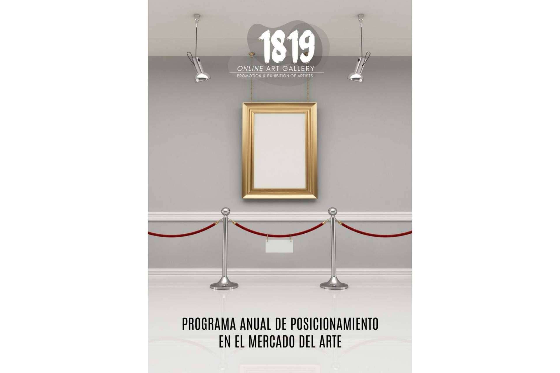 El programa de 1819 Art Gallery para promocionar la obra de artistas de todo el mundo