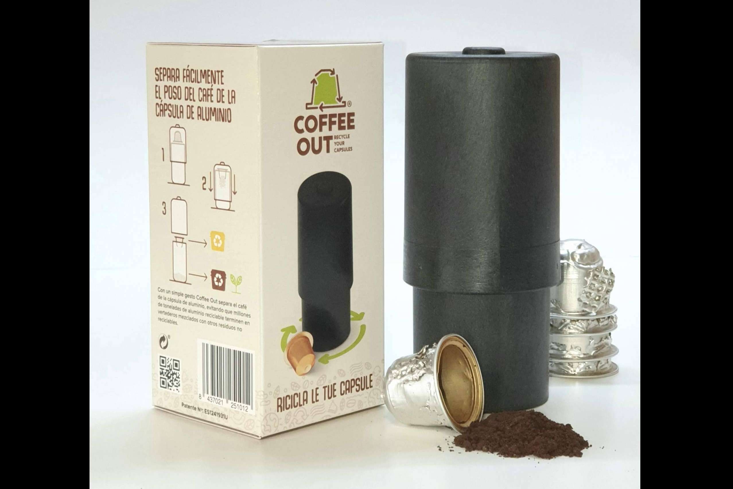 Reciclar las cápsulas de café en casa, de forma rápida y sencilla, gracias a Coffee Out