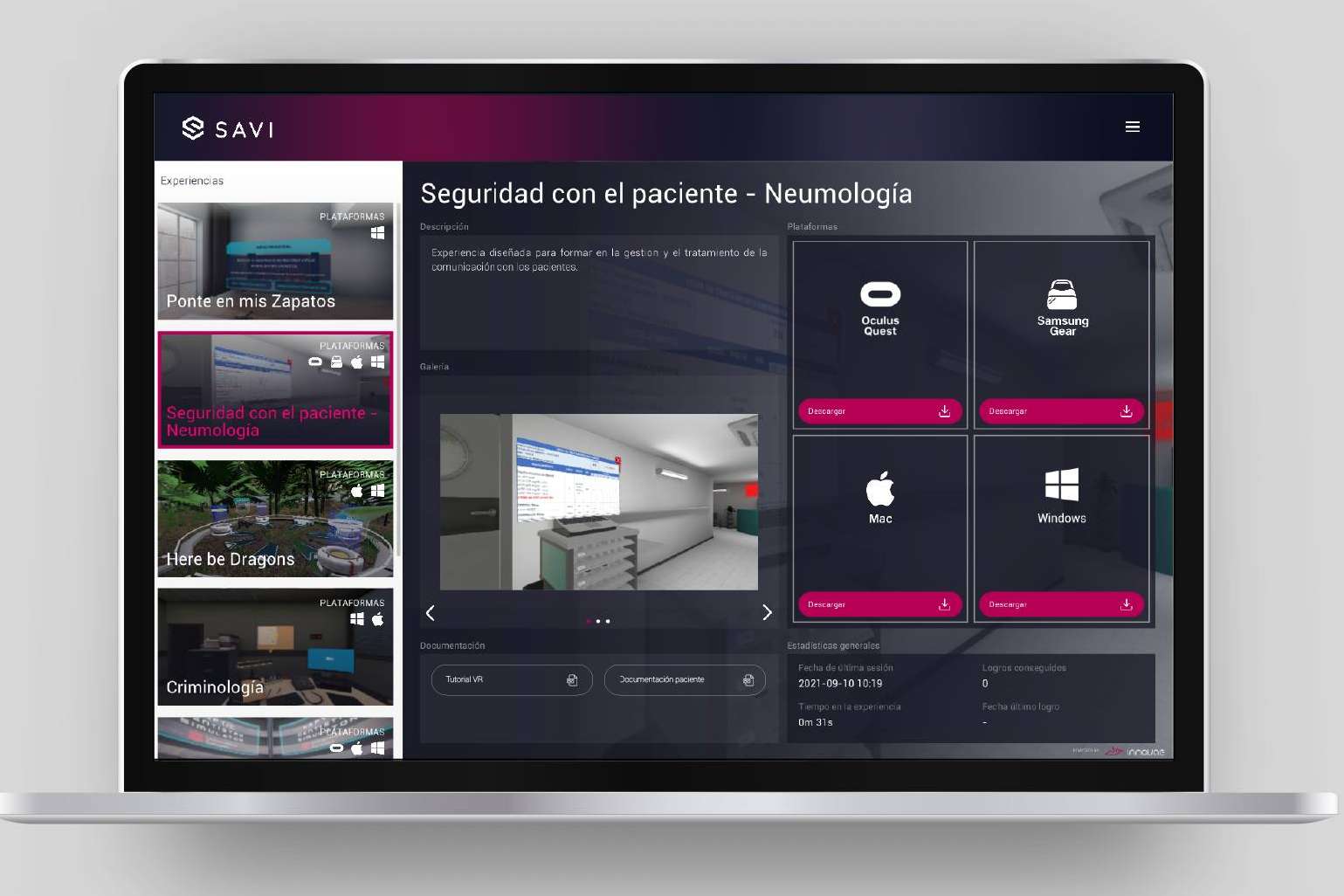 Innovae y su formación en realidad virtual