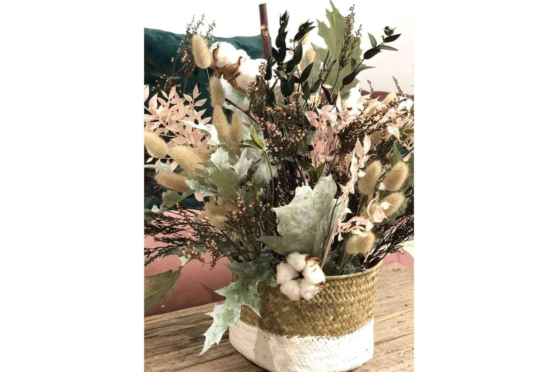 Ramos de flores secas, una manera bonita de decorar un hogar