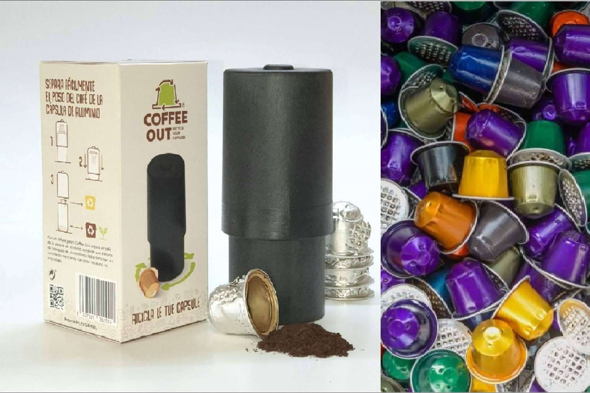 Coffee Out tiene el objetivo de reciclar 7.000 millones de cápsulas de café de aluminio