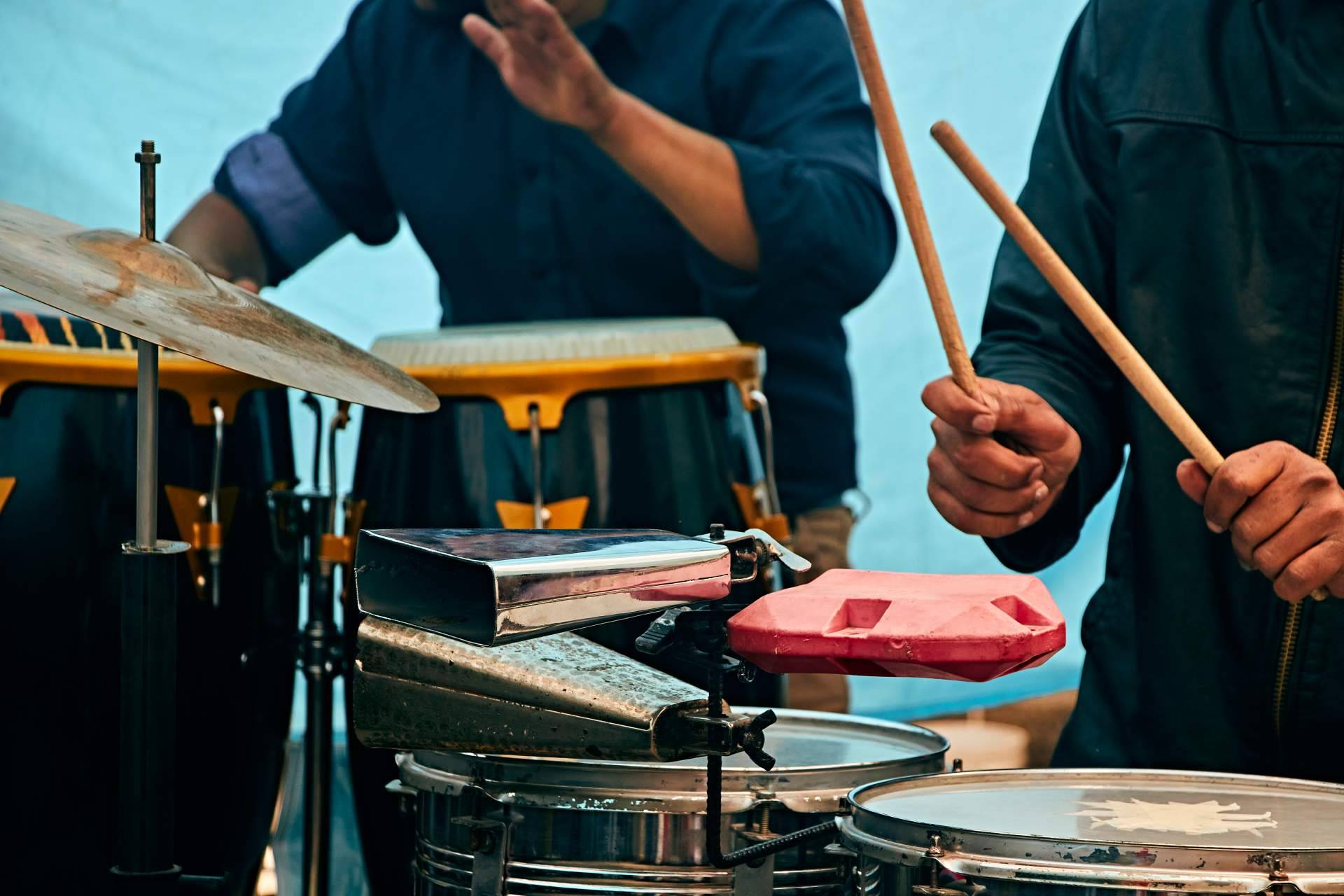 Gran variedad de instrumentos de percusión en Percuforum
