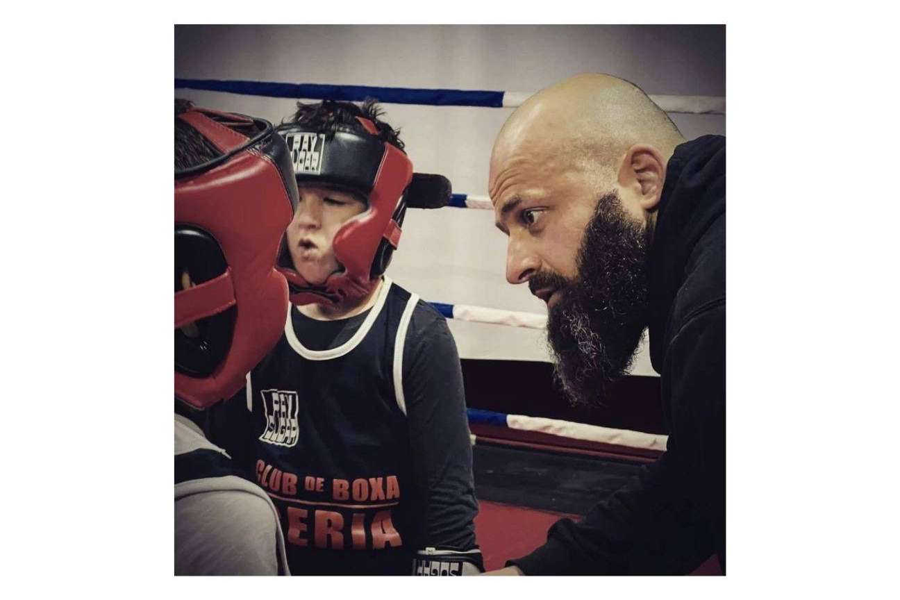 Berdia Liparteliani, entrenador y cofundador del Club Boxa Iberia