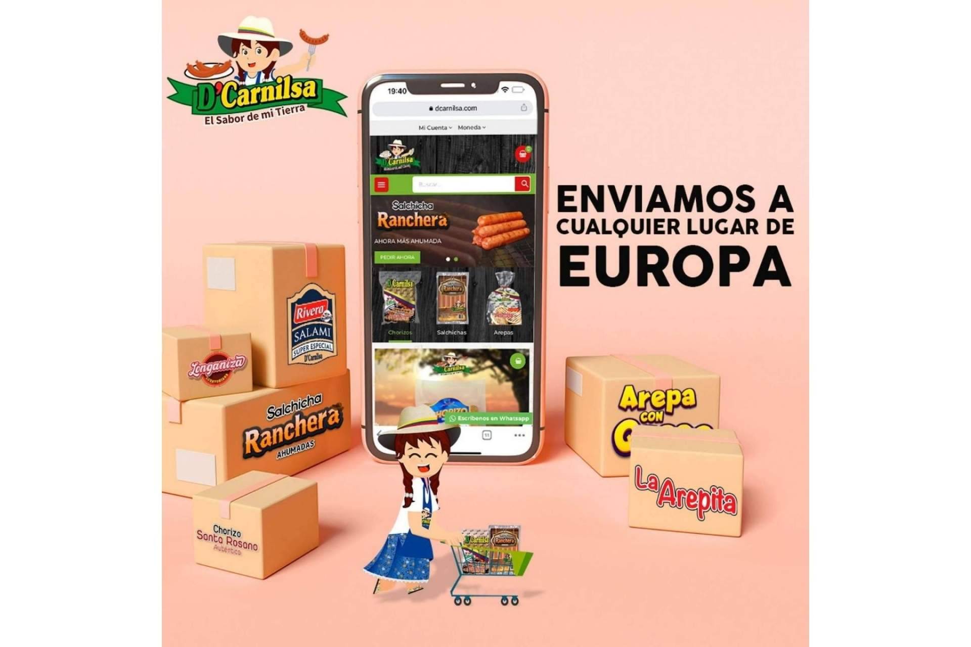 El chorizo Santa Rosano, uno de los mejores chorizos colombianos disponibles en D'Carnilsa