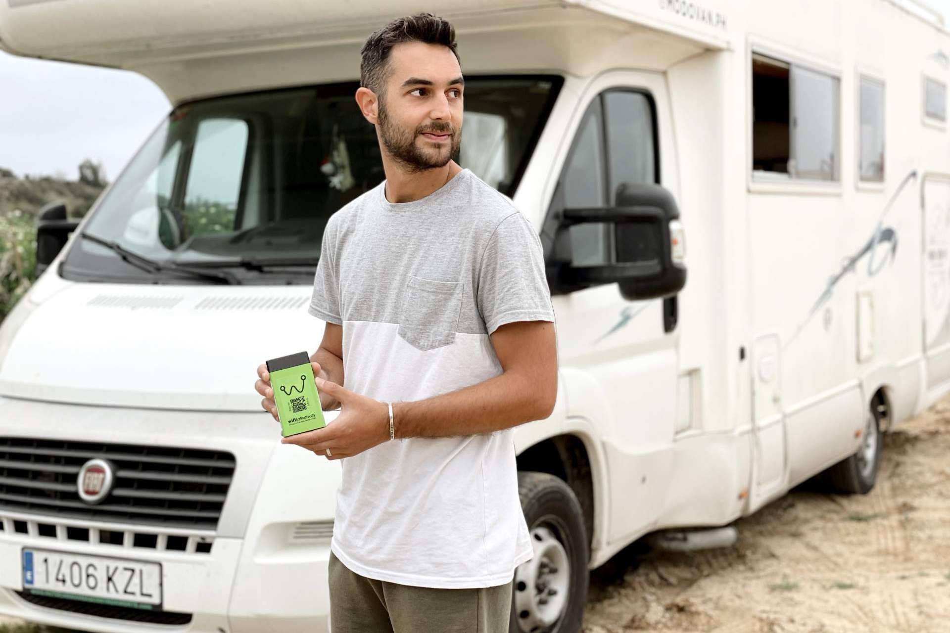 Internet portátil de alta velocidad y seguridad para autocaravanas, de la mano de Wifitakeaway