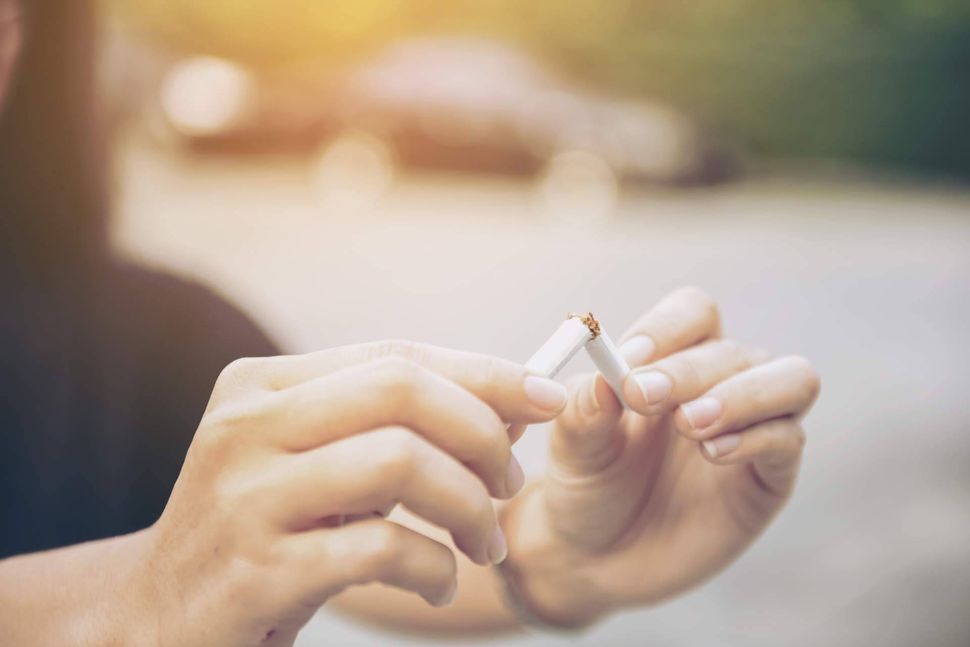 Un libro para dejar de fumar, 'Libre de tabaco'