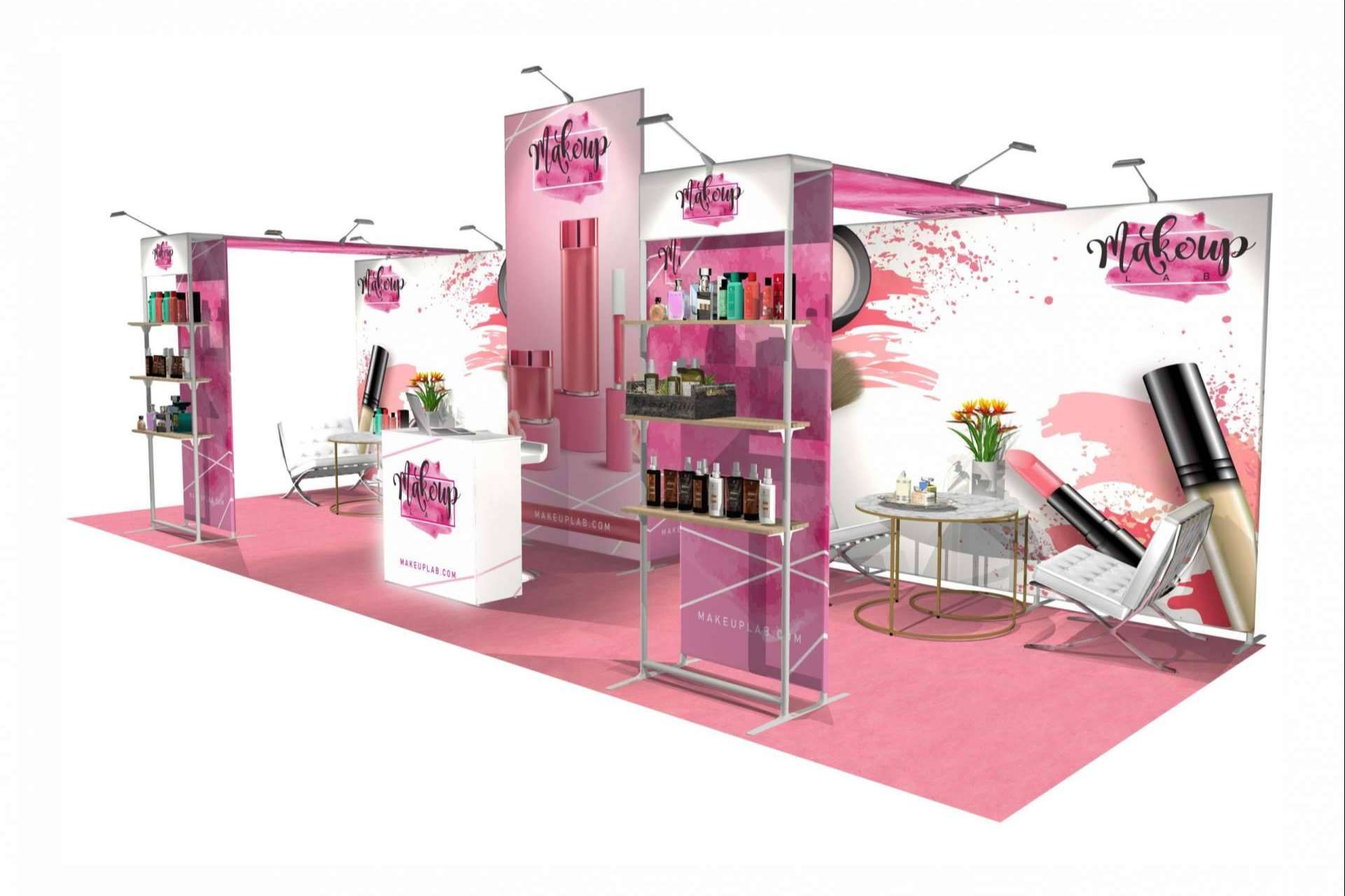 El stand de Olika Stands que se adapta a las necesidades de cada evento y empresa