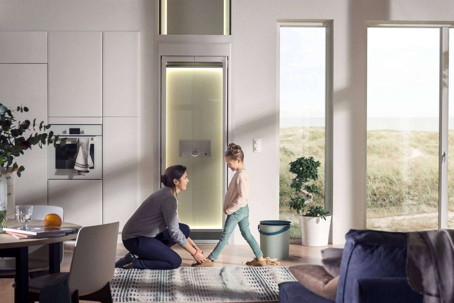Ascensores de diseño para viviendas unifamiliares, con Aritco