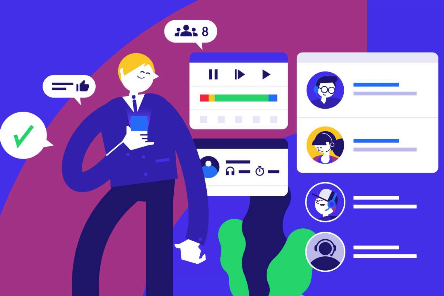 La importancia de la atención al cliente omnicanal en empresas, con LeadDesk
