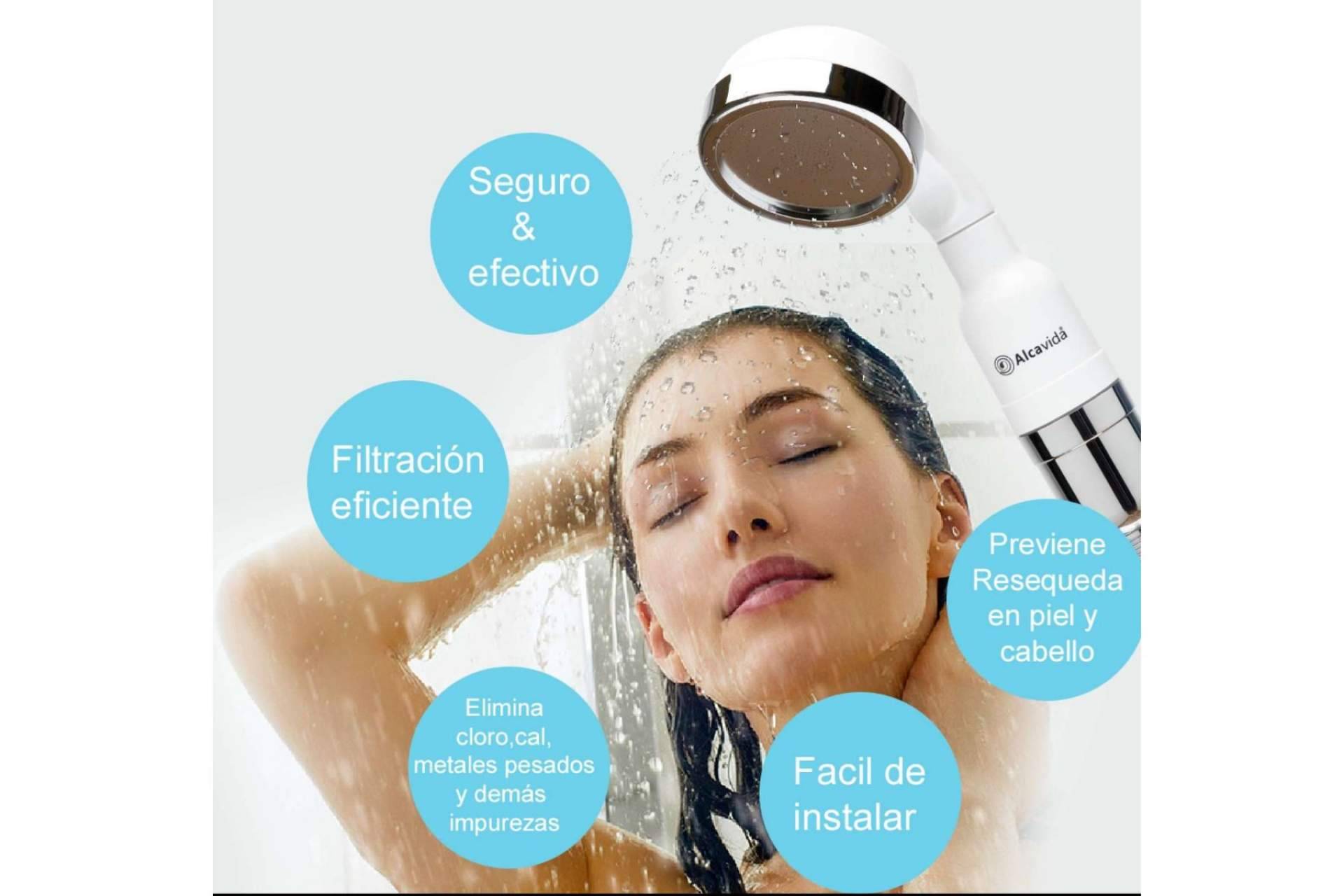 Cuidar el cabello y la piel con ayuda de filtros para la ducha
