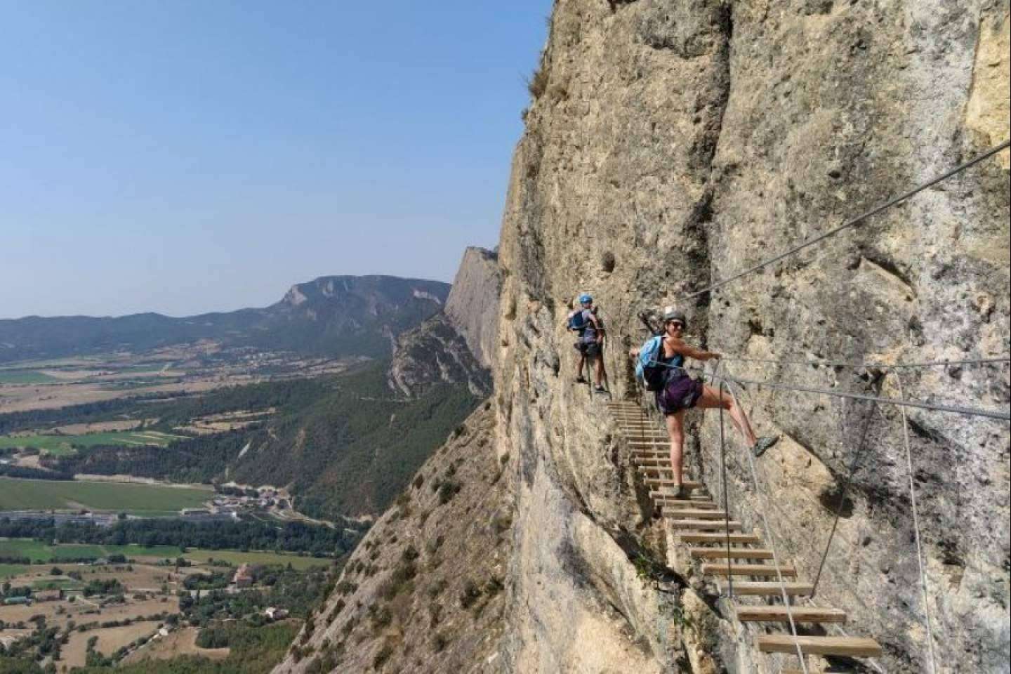 Rutas para practicar vía ferrata en Cataluña, de la mano de Guía y Deportes de Aventura