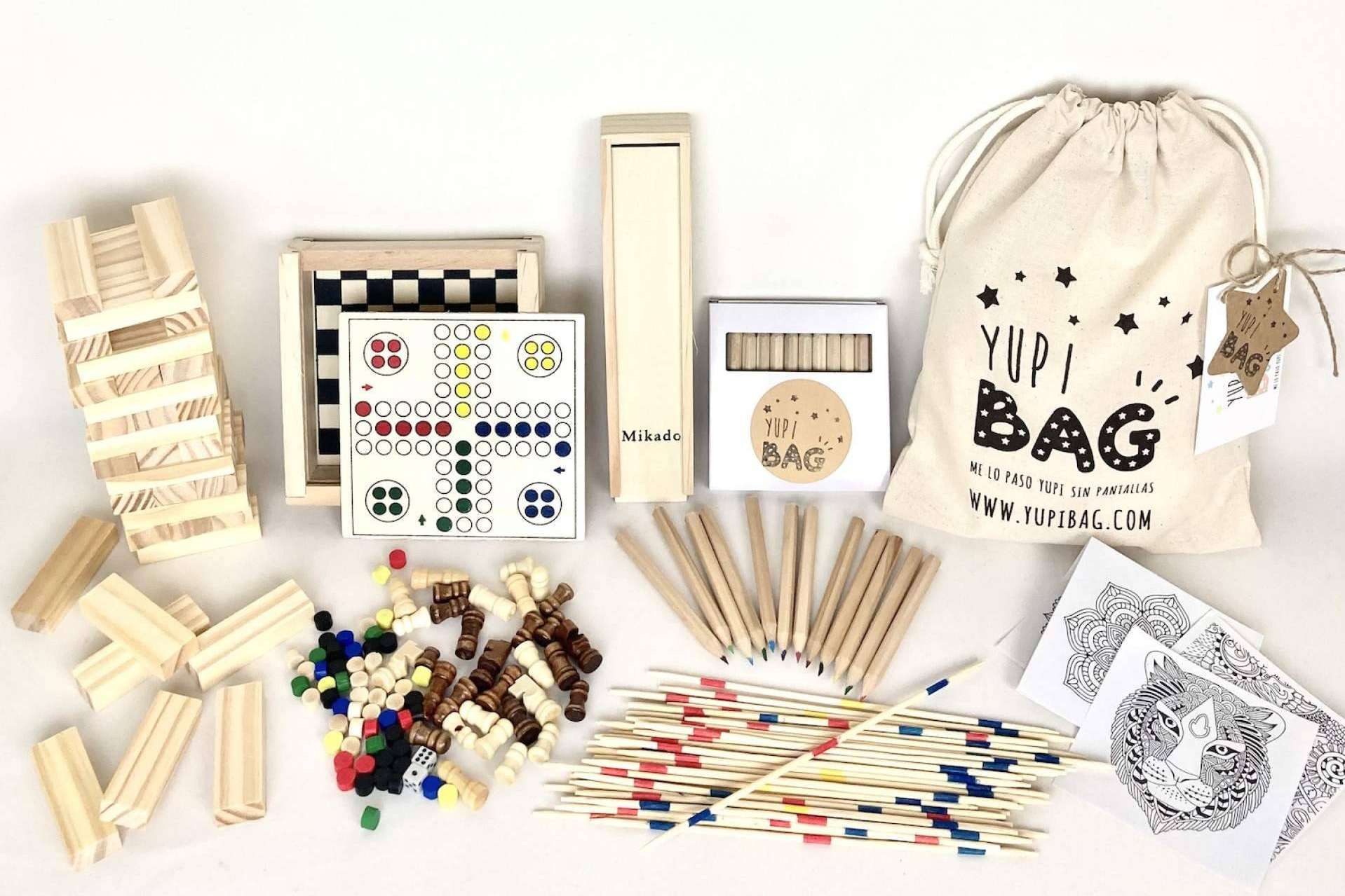 Los juegos de mesa de YupiBag para trabajar la coordinación y la atención