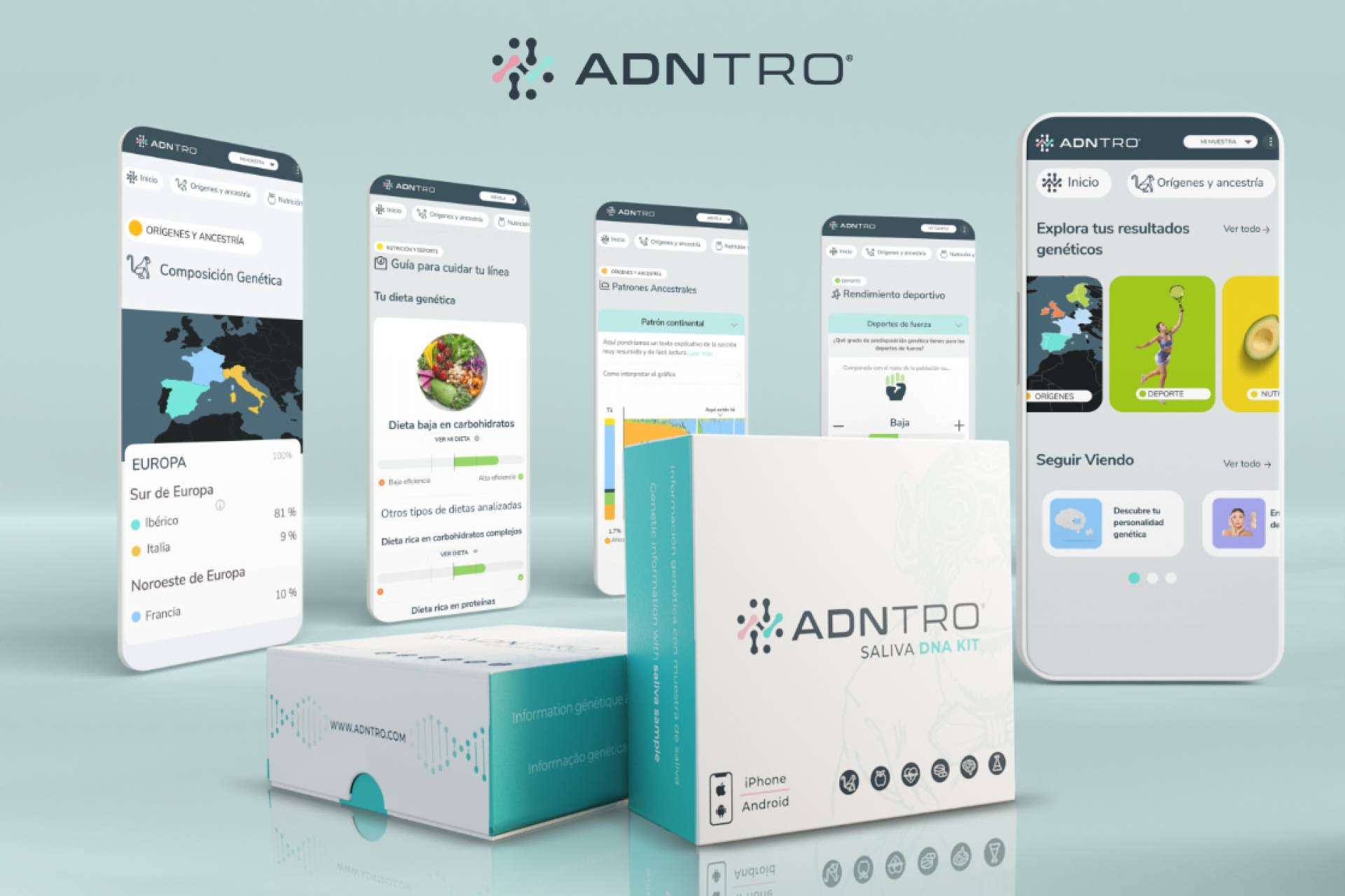 Explorar la propia información genética con ADNTRO Genetics y su test de ADN