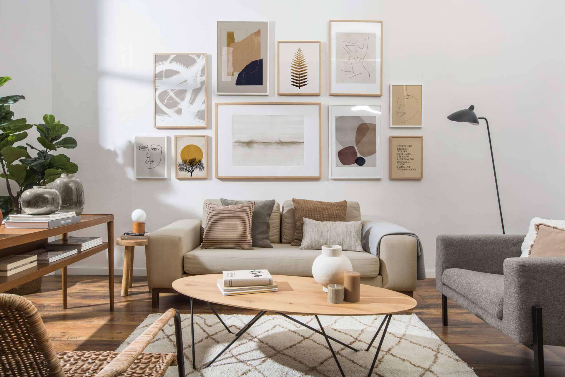 Los cuadros que adornan las casas de las influencers