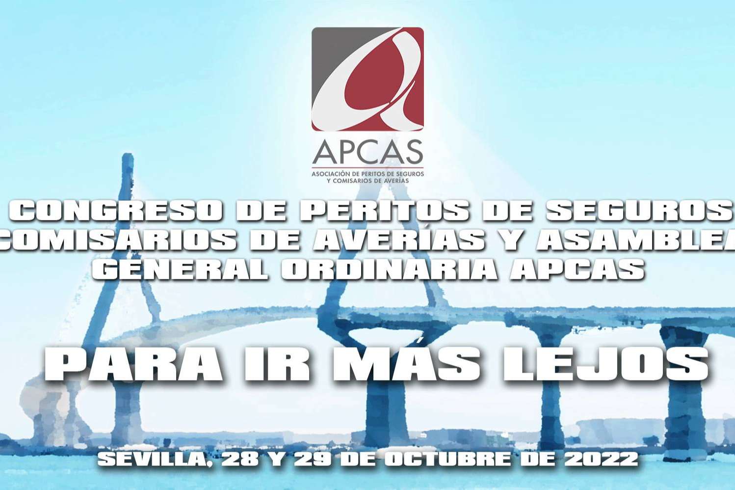 Los detalles de la agenda del XI Congreso de Peritos de Seguros y Comisarios de Averías