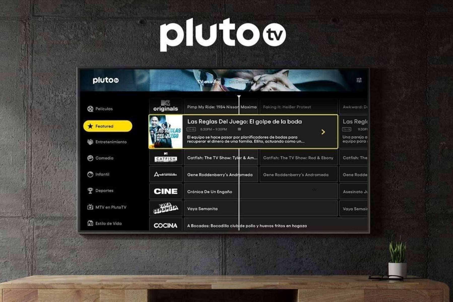Pluto TV llega a Italia