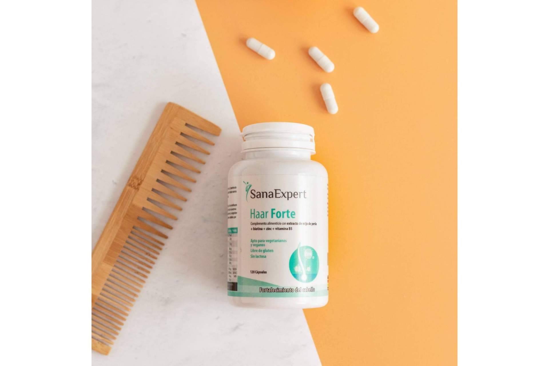 Haar Forte de SanaExpert ayuda a frenar la caída del cabello con la llegada del otoño
