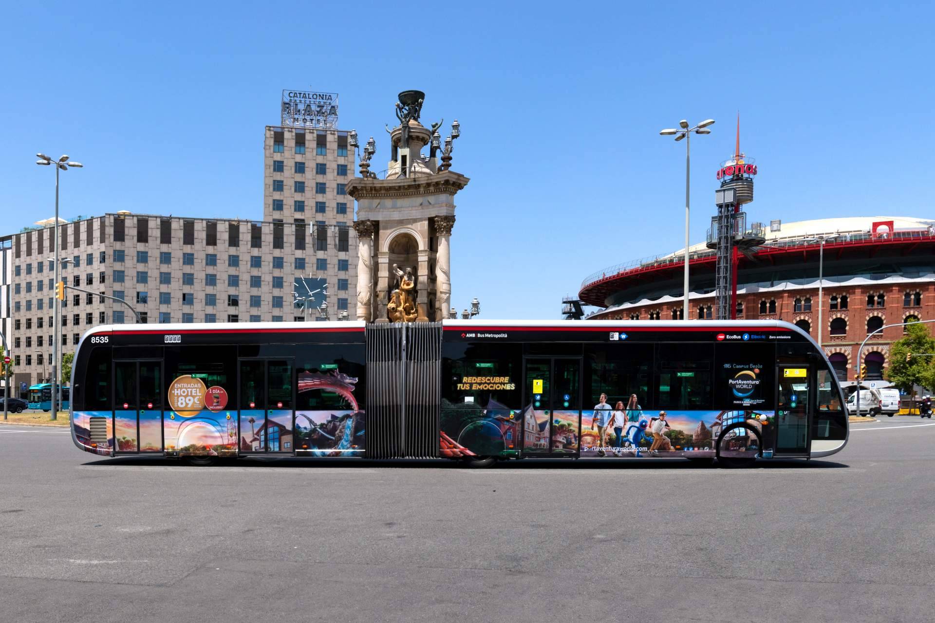 Campañas sostenibles en los buses integrales de Barcelona de la mano de Promedios