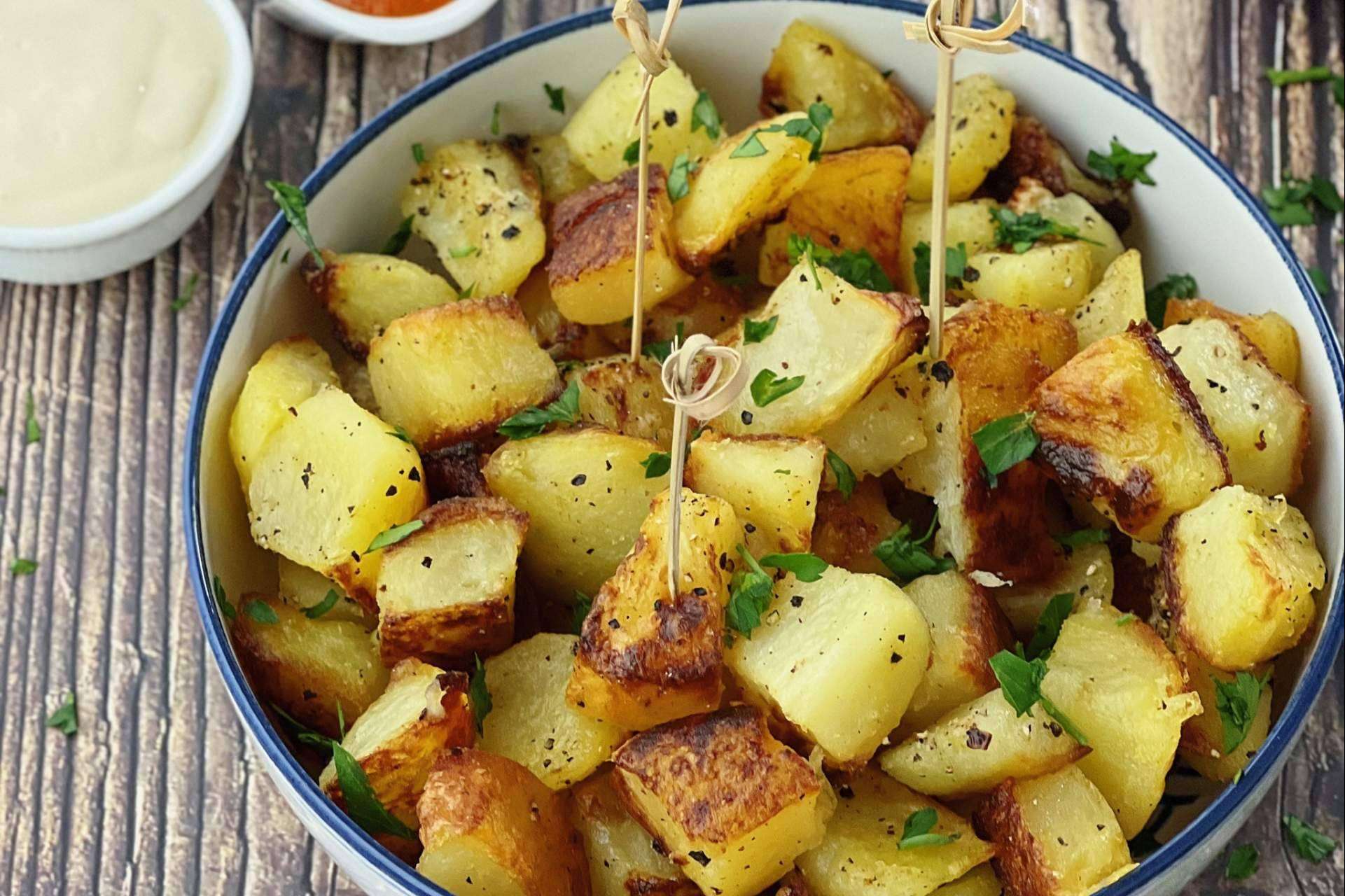 Receta patatas bravas para hacer en casa, de la mano de Vanessa Venturas
