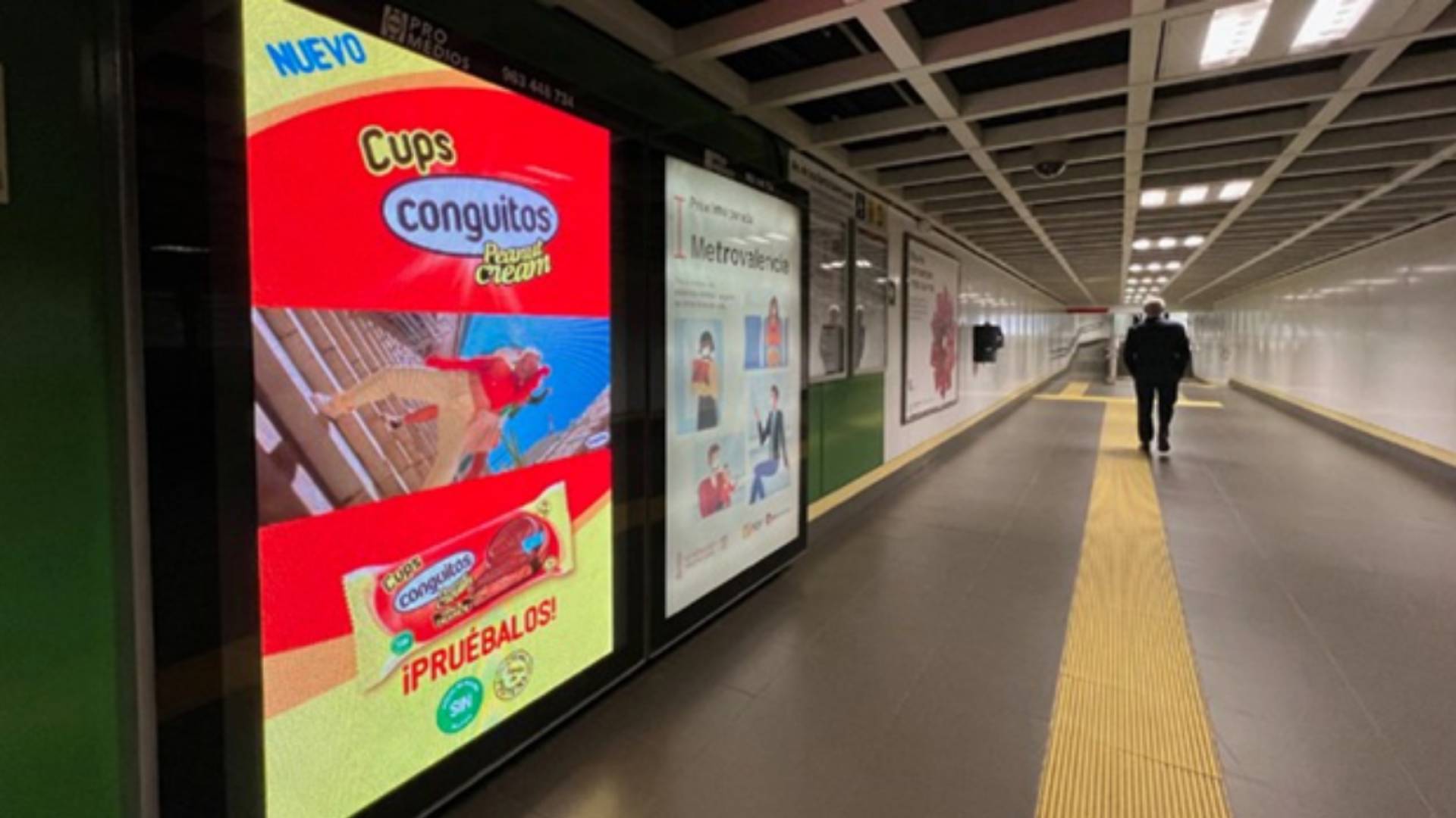Promedios y la publicidad digital en aeropuertos