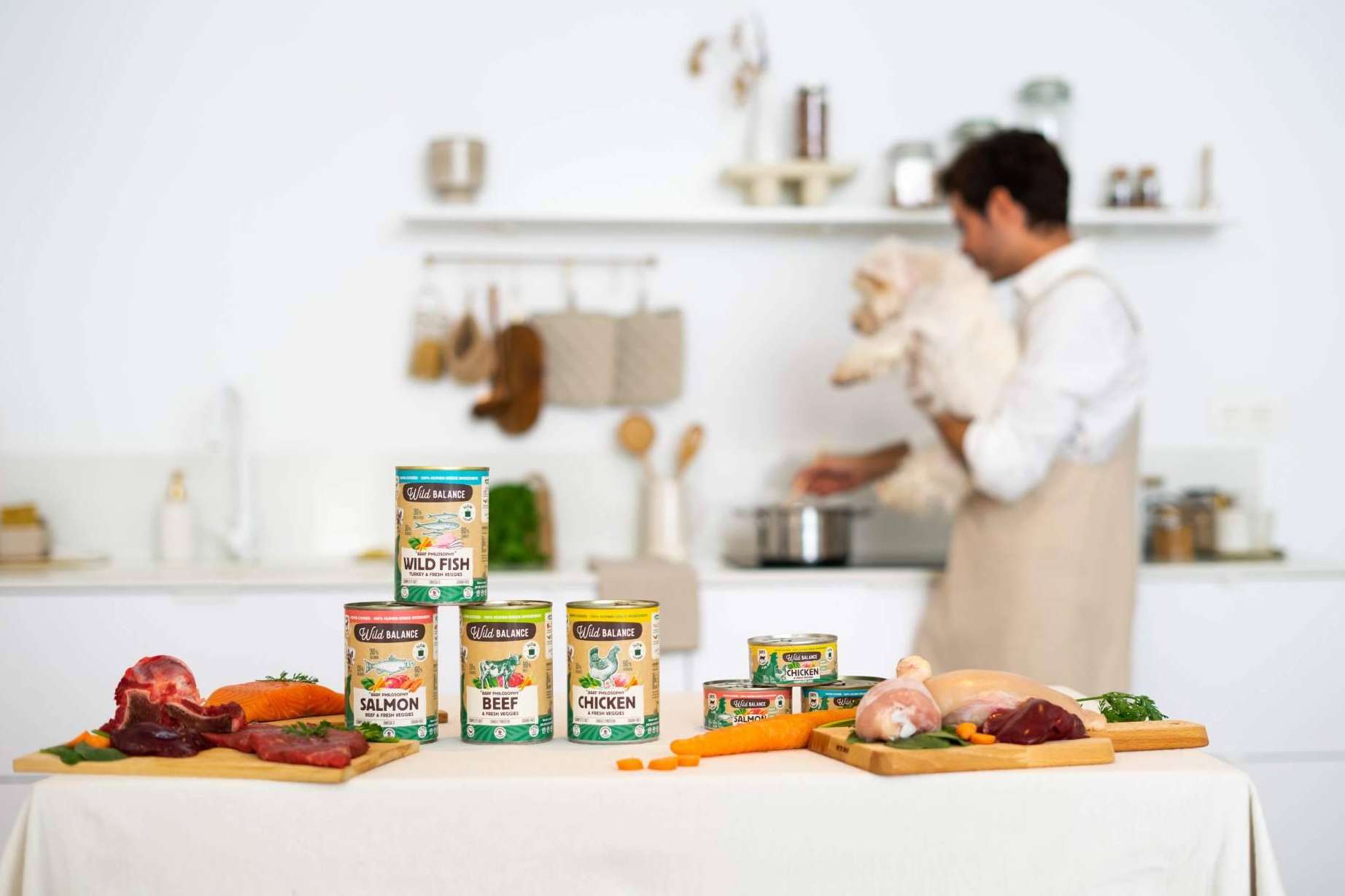El mercado de la alimentación para mascotas se revoluciona con el lanzamiento del BARF cocinado al vapor en lata de Wild Balance
