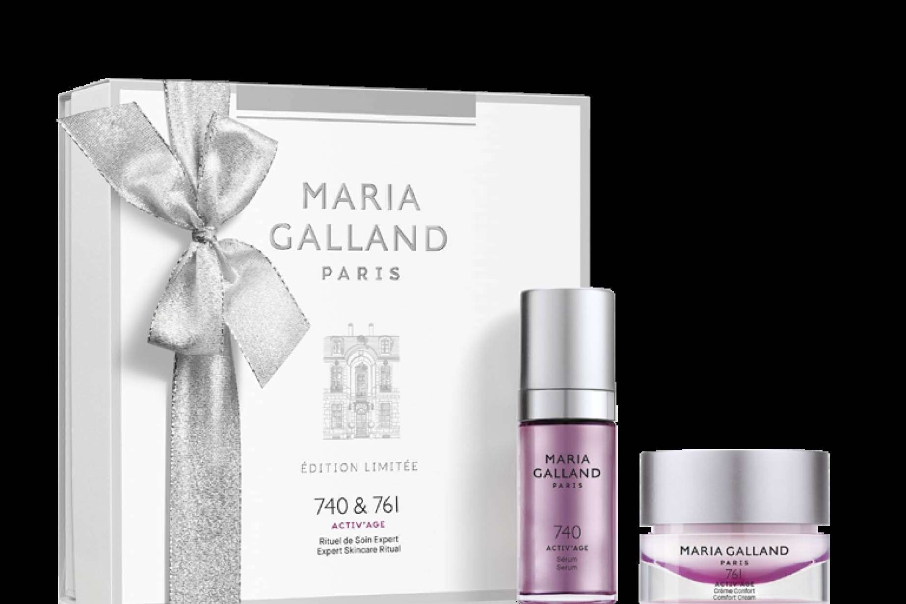 La marca María Galland está disponible en el catálogo online de Pilar Delgado Instituto Estético