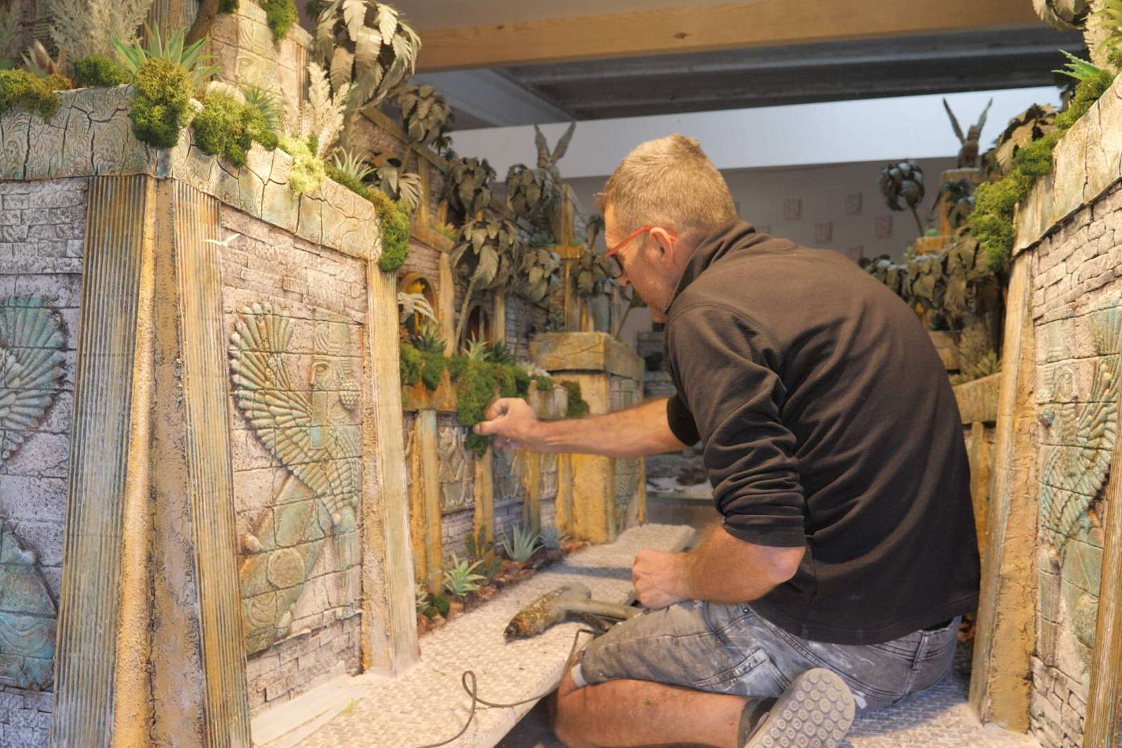 Ramón Colomer, 35 años construyendo dioramas