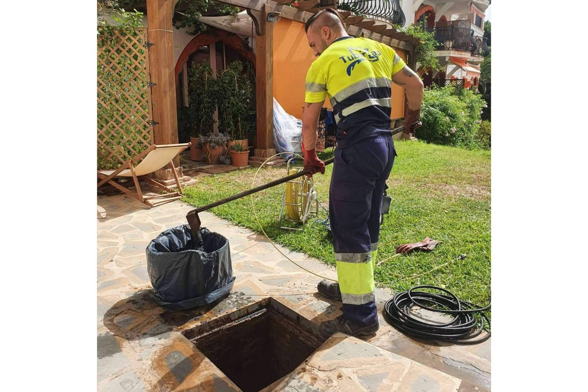 Rey Tuberías, eliminación de raíces en saneamiento