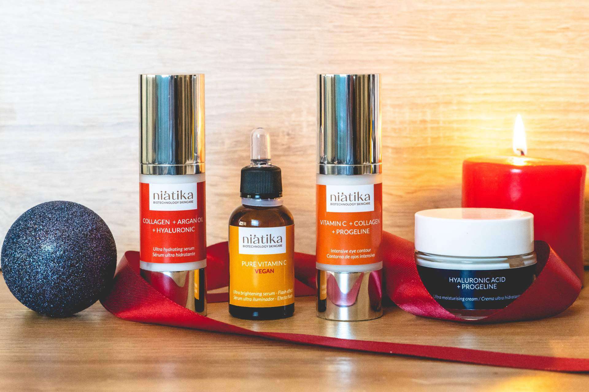 Algunos de los mejores pack beauty de cosmética natural para regalar estas navidades, de la mano de Niátika