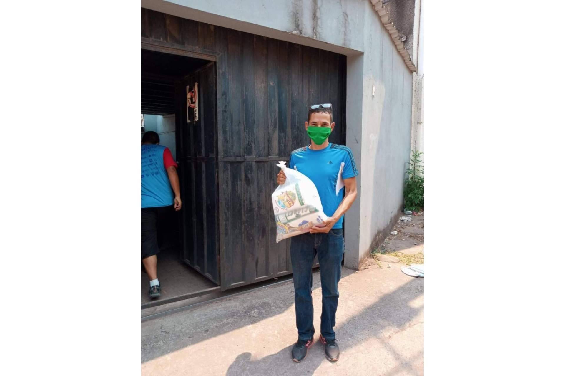 El compromiso de Elías Asfura con Fundación Marie en entrega de alimentos básicos durante la pandemia