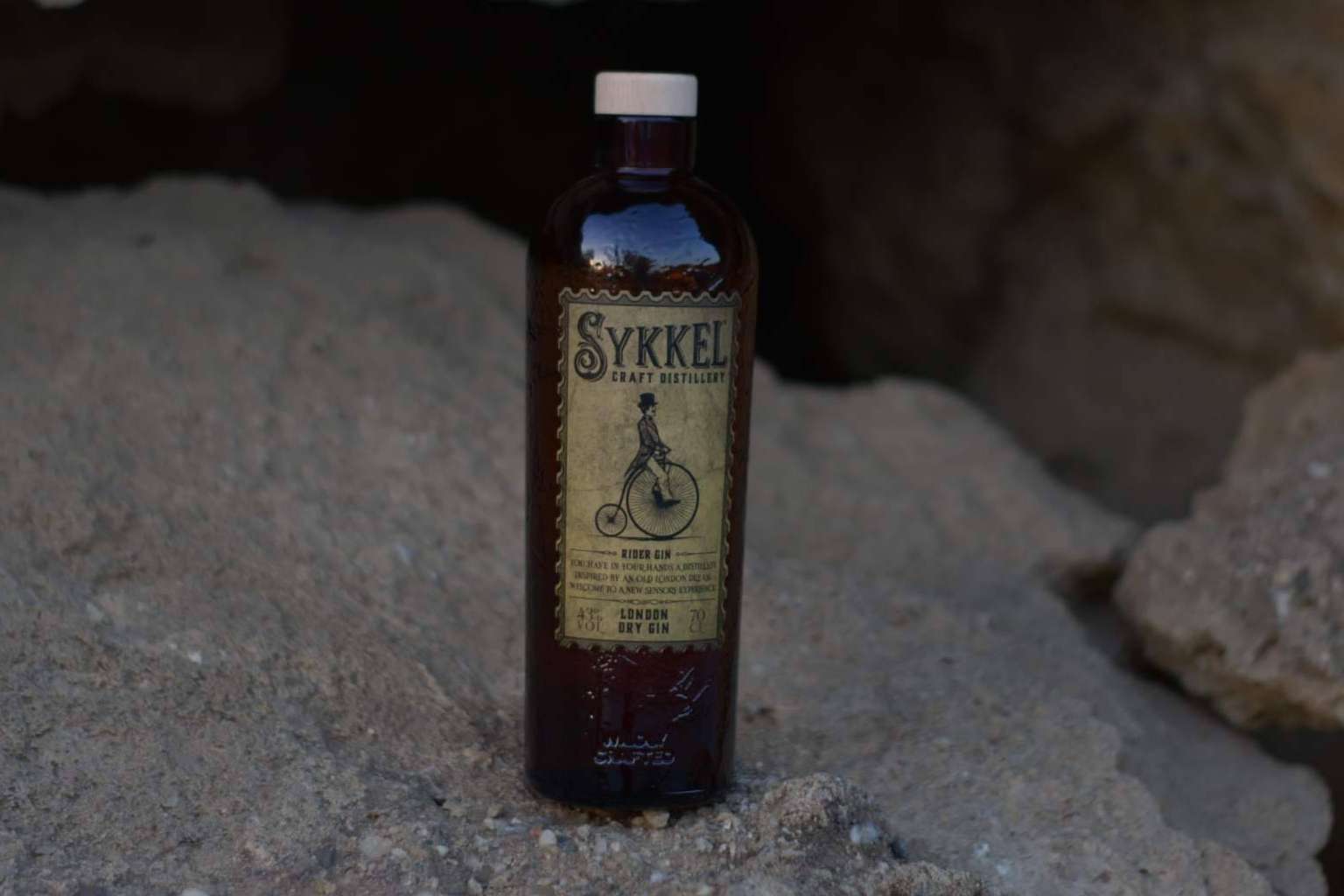 La ginebra premium andaluza Sykkel Rider Gin estará presente en Ginebralia 2023