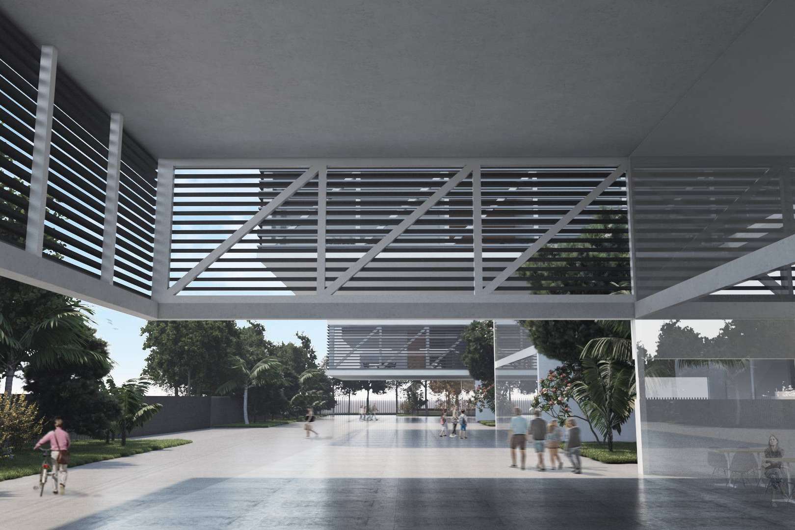 ¿Cuál es la propuesta de arquitectura de Blesarq Estudio para el IES La Patacona?
