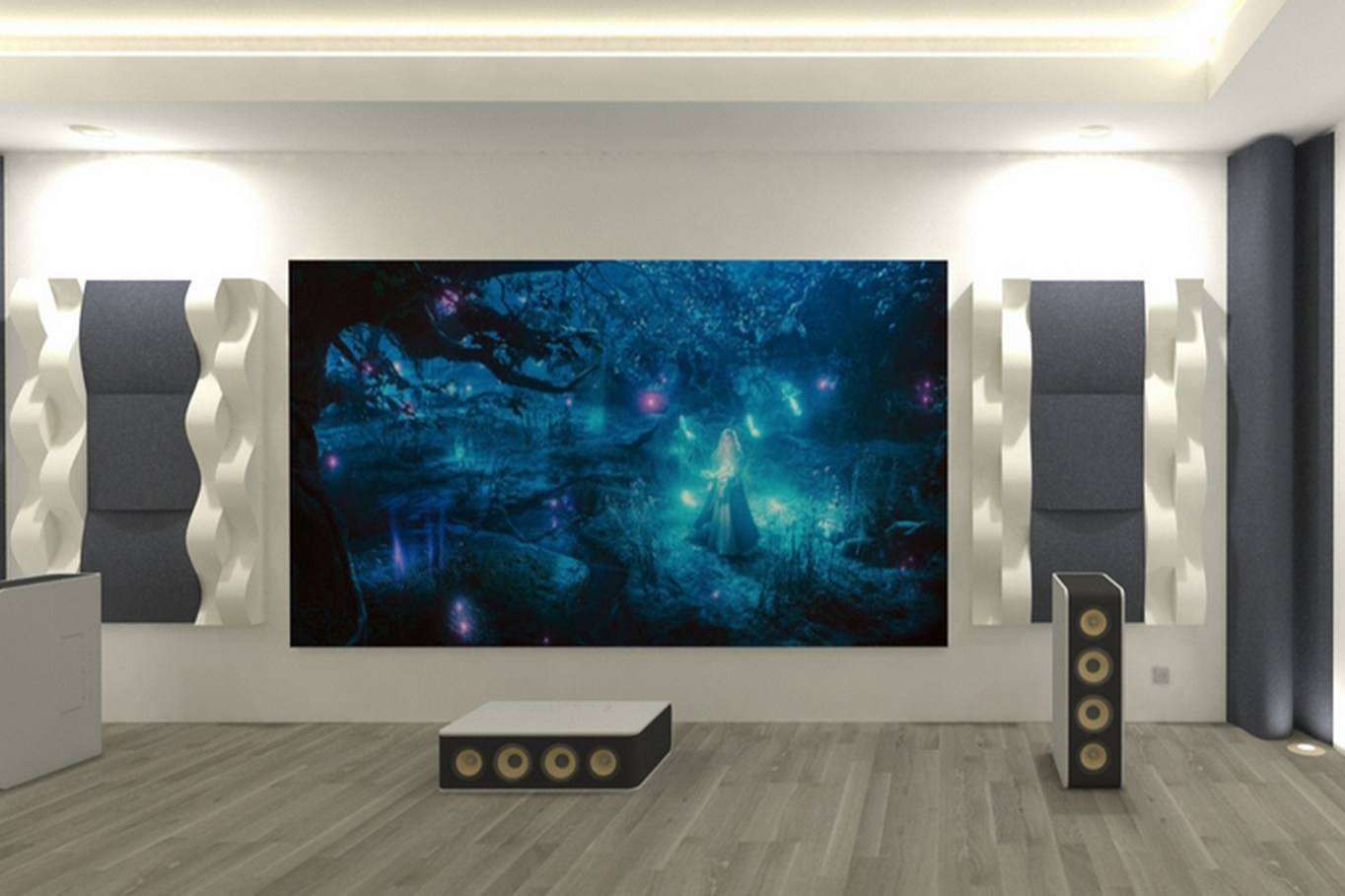 Disfrutar de un cine en casa con una calidad de sonido increíble gracias a Acústica Decorativa