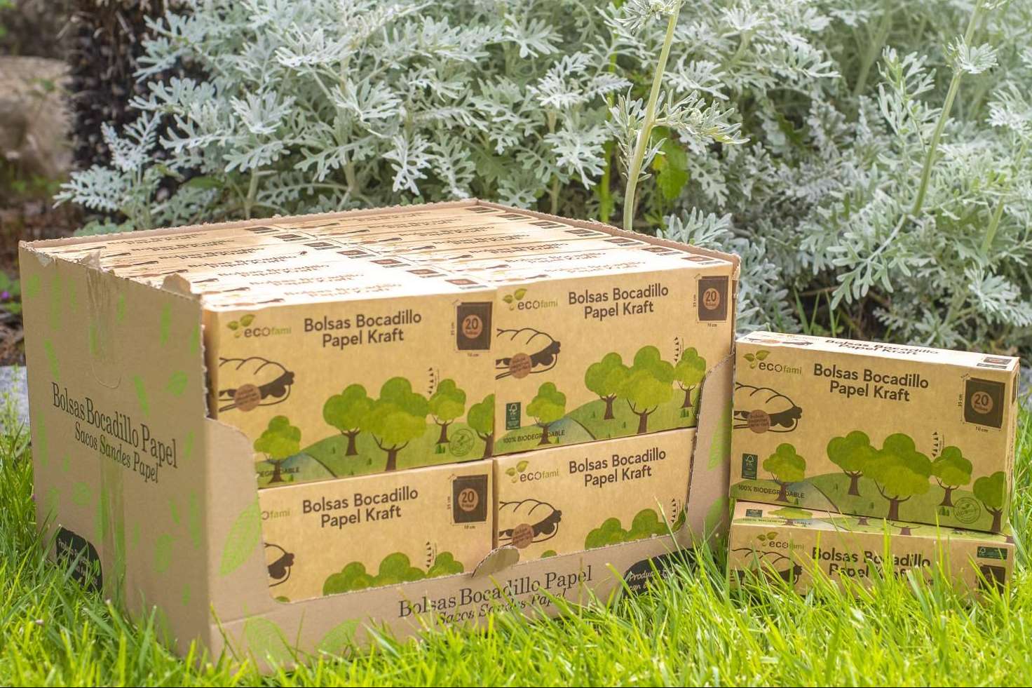 Las bolsas y envases compostables Ecofami apuestan por el respeto al medio ambiente