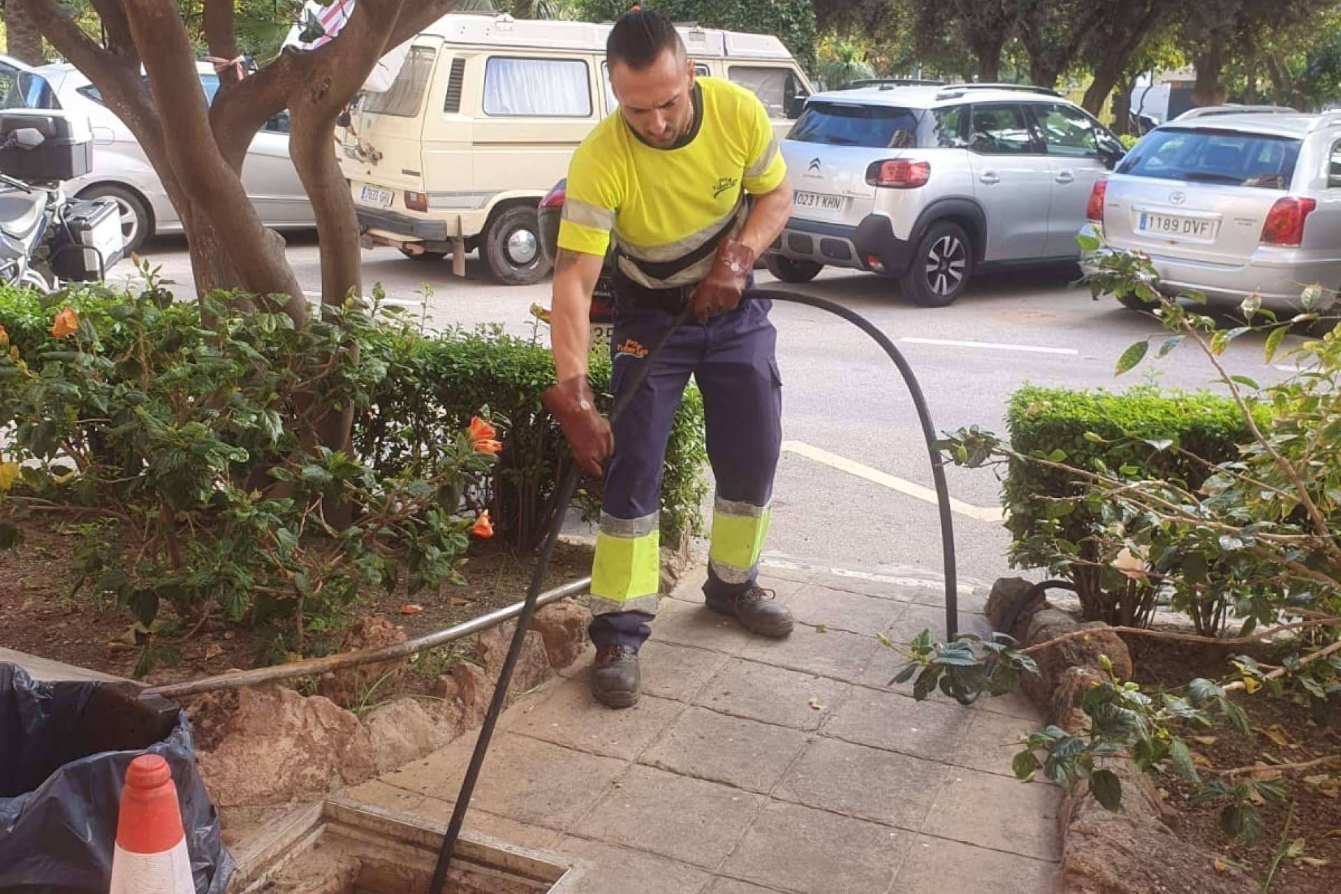 Servicio de desatoro 24h en Málaga con Rey Tuberías