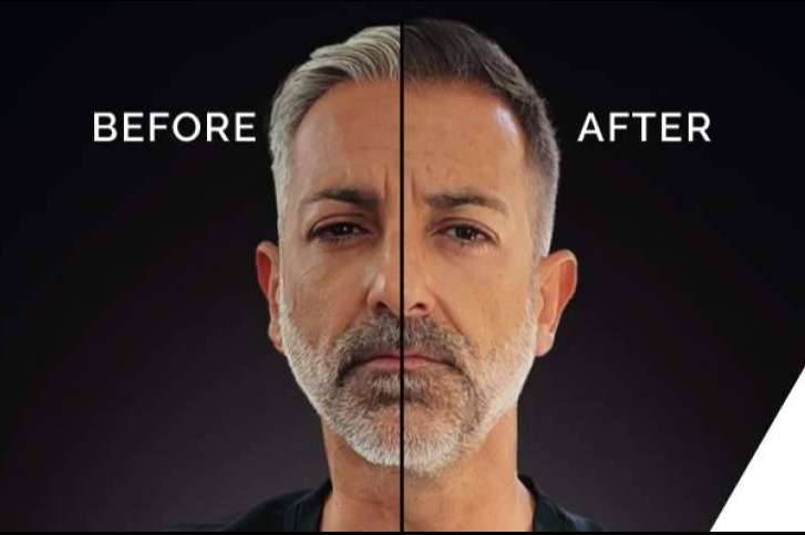 El champú cubre canas de Milano Cosmetics que destaca por su gran efecto natural, Shampoo Eros Man