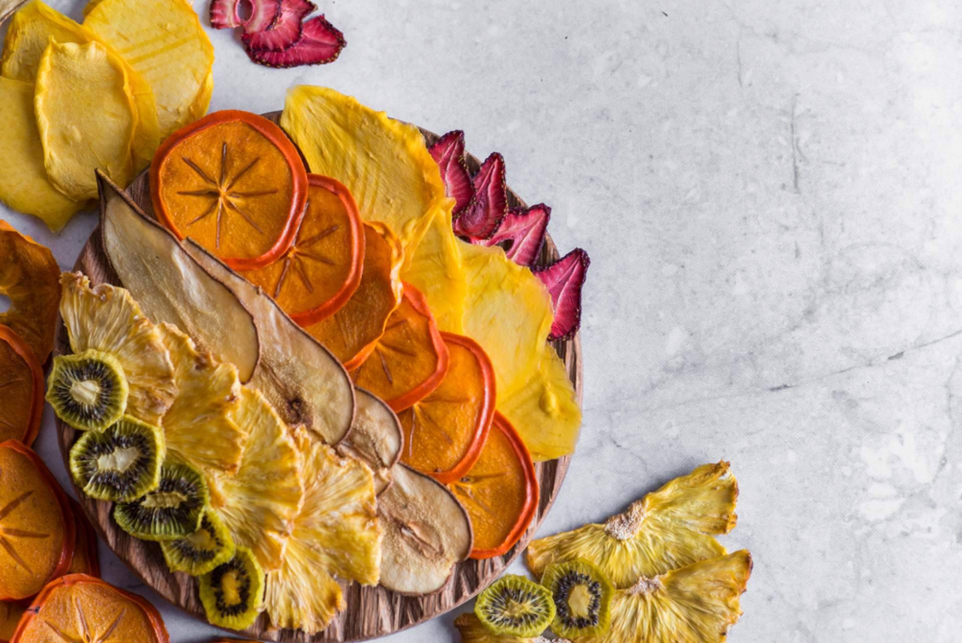 El consumo de fruta deshidratada para mantener una alimentación saludable