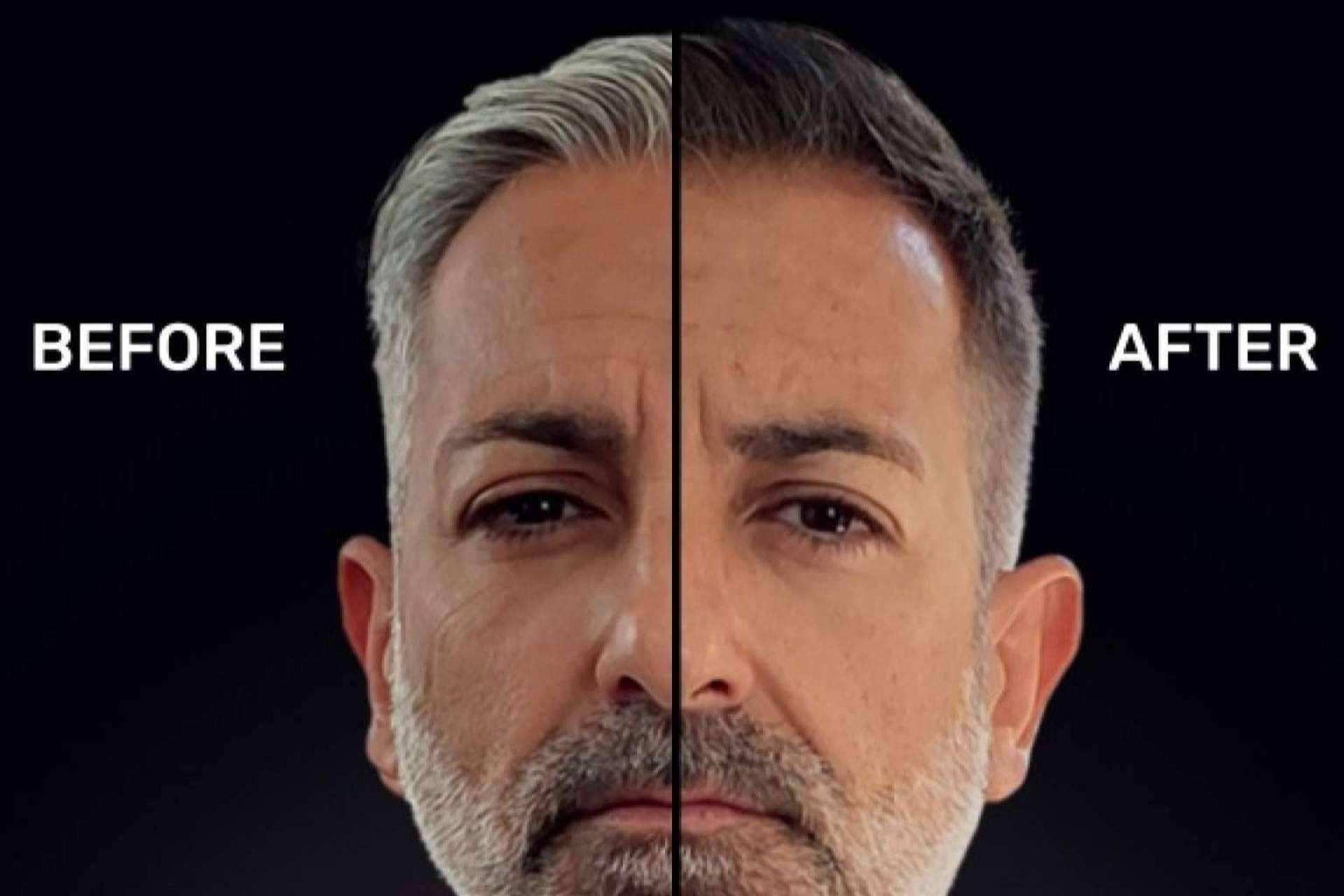 Shampoo Eros Man, el champú cubre canas con efecto natural de Milano Cosmetics ideal para barberías