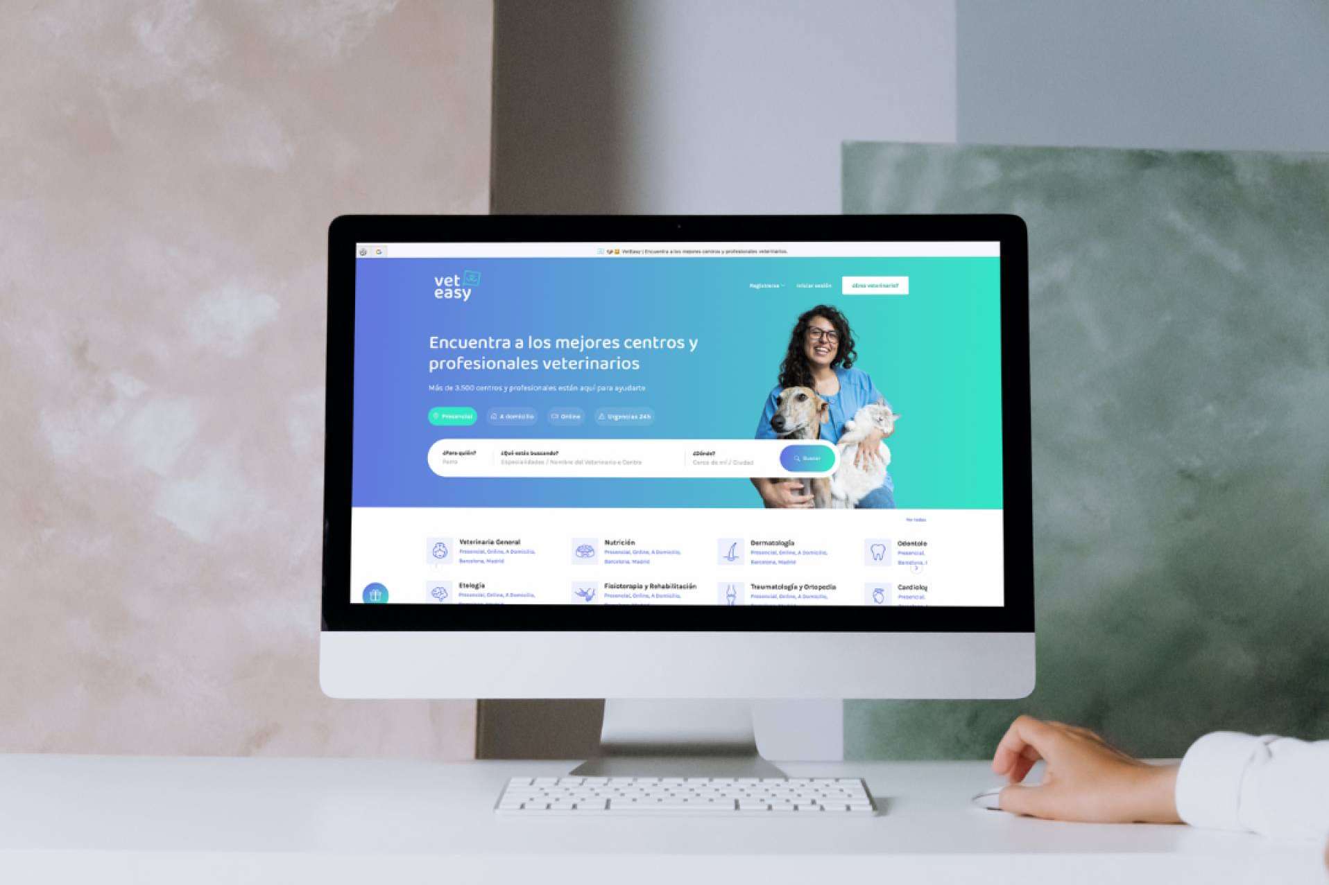 Encontrar veterinarios para reservar cita en tiempo real, de la mano de VetEasy