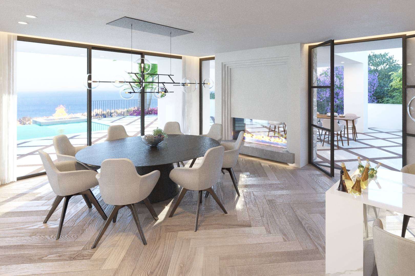En Marbella, la inmobiliaria Zeuthen & Company ofrece un catálogo de lujo y diseños escandinavos