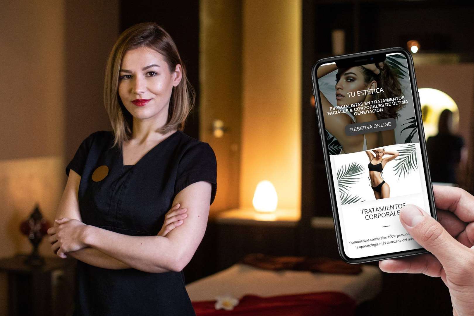 Soluciones de diseño web sector belleza, de la mano del equipo de Uebea