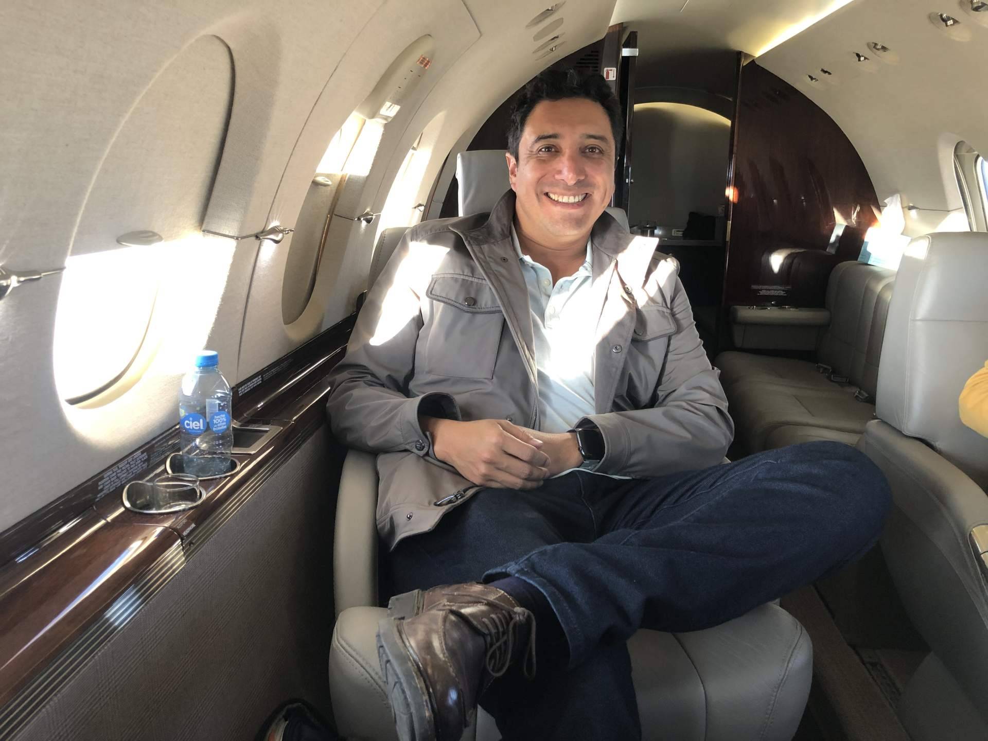 Bernardo Moreno habla de su compromiso con la industria aeronáutica