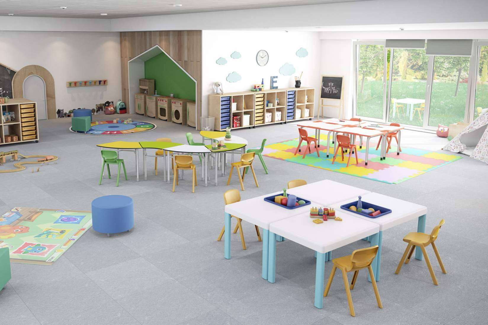 Un amplio catálogo de mobiliario escolar disponible en OfficeDeco