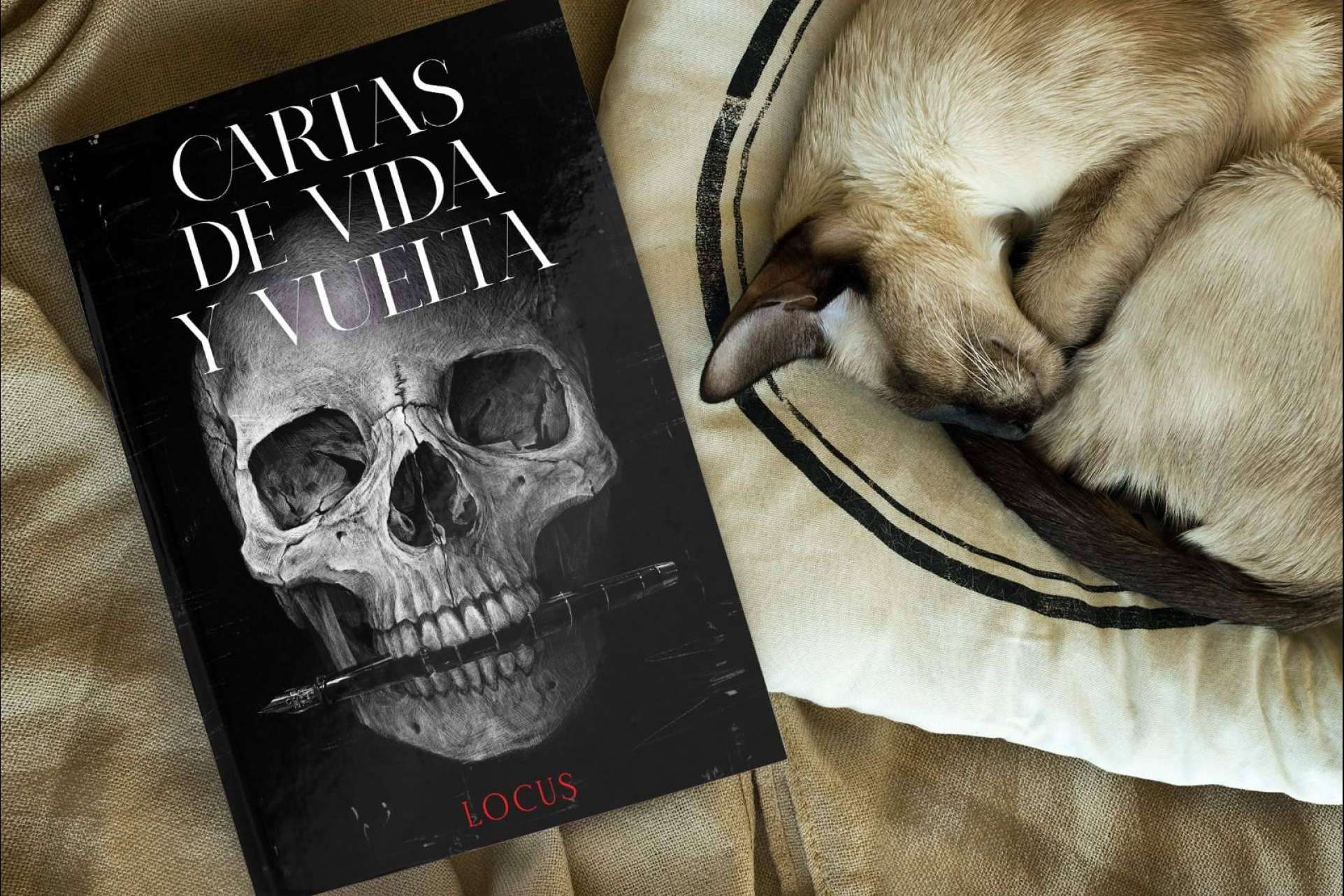 Javier Díaz, también conocido como 'Locus', saca su obra 'Cartas de Vida y Vuelta'