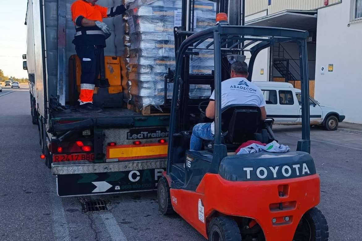 Abadecom y el suministro de separador de carril bici para Murcia