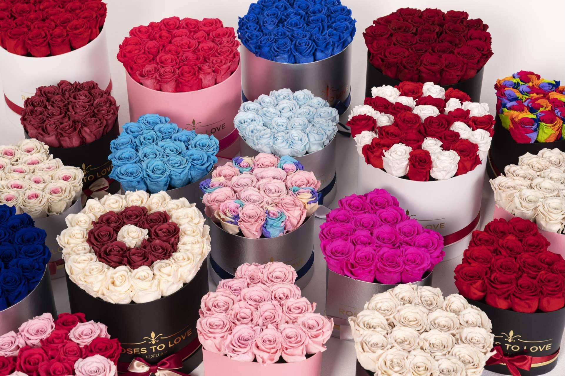 Roses To Love permite formar parte del movimiento ECO con sus flores preservadas