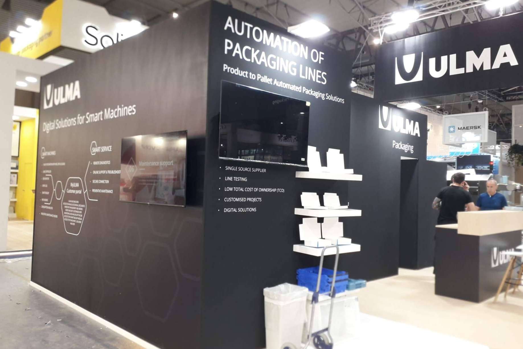 Standecor proporciona un servicio integral para los stands para ferias