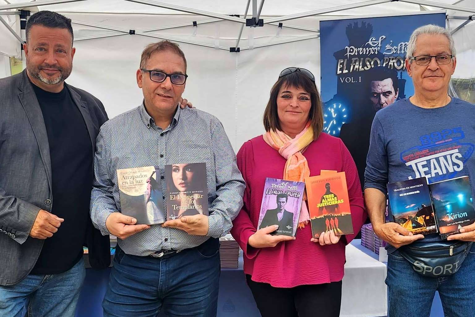 La participación en la Feria de Sant Jordi de Pluma de Sueños