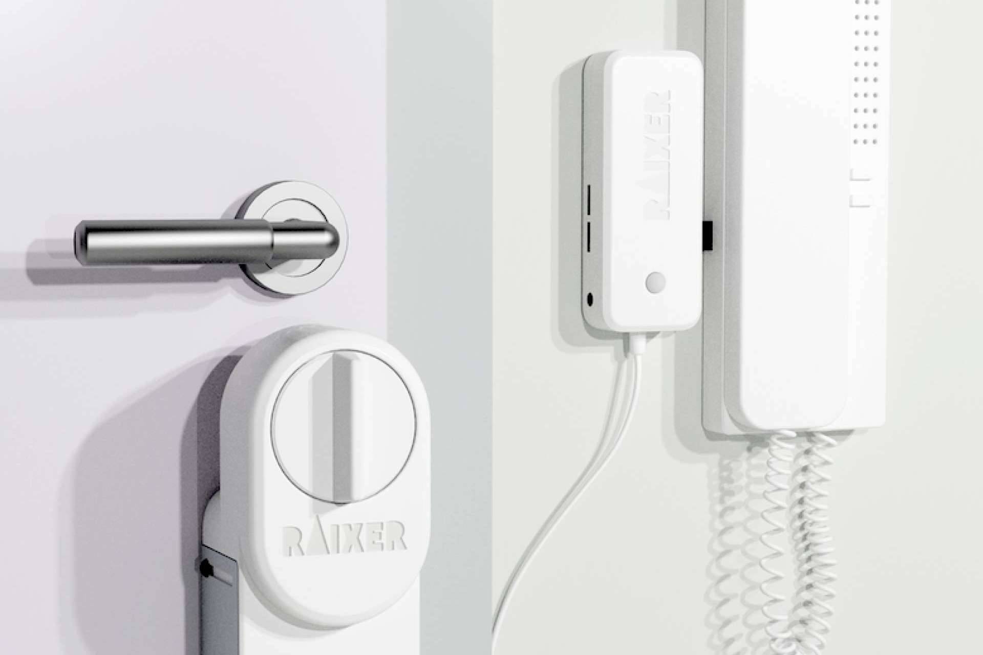 Adquirir una cerradura inteligente para portal con Raixer