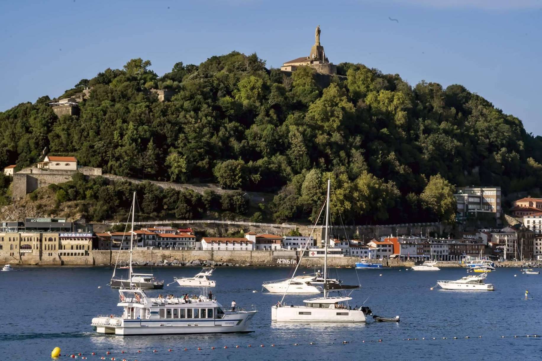 Una ruta por la costa con toda la información a golpe de click a bordo del Ciudad San Sebastian